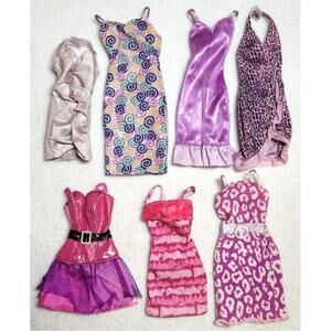 Barbie Clothes Dresses Lot 7 pc Fashionistas Fashion Avenue My Scene